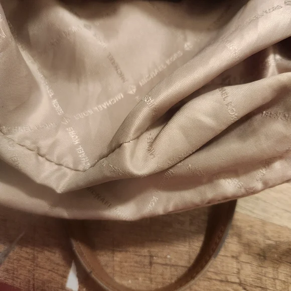 Michael Kors Dark Brown Signature Tote - Picture 9 of 16